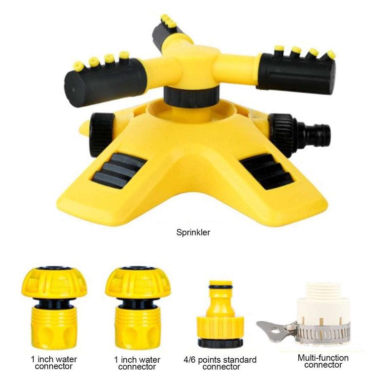 360 Degrees Automatic Water Sprinkler | Adjustable Lawn Yard Watering System for Efficient Garden Care